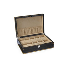 Heisse & Söhne Watch Box Wood Aberdeen 10 Watches Black