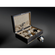 Heisse & Söhne Watch Box Wood Aberdeen 10 Watches Black