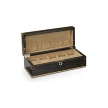 Heisse & Söhne Watch Box Wood Aberdeen 5 Watches Black