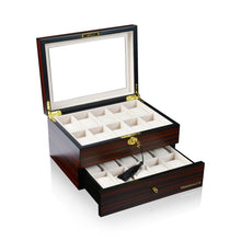 Heisse & Söhne Watch Box Wood Auckland 20 Watches Wood