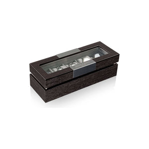 Heisse & Söhne Watch Box Wood Executive 5 Watches Quercus & Gray Box