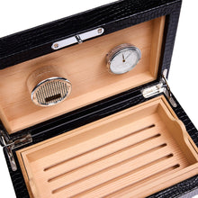 Rapport London Cigar Humidor 1000-5000 Brompton Humidor - Black