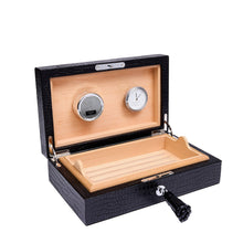 Rapport London Cigar Humidor 1000-5000 Brompton Humidor - Black