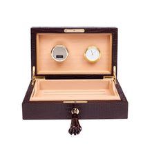 Rapport London Cigar Humidor 1000-5000 Brompton Humidor - Brown