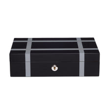 Rapport London Jewelry Box Carnaby Watch and Jewellery Box - Black