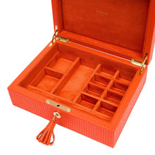 Rapport London Jewelry Box Charlotte Jewellery Box - Orange