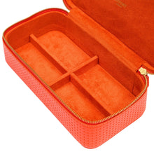 Rapport London Jewelry Box Charlotte Jewellery Case - Orange