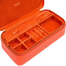 Rapport London Jewelry Box Charlotte Jewellery Case - Orange