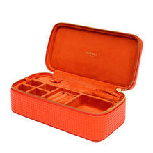 Rapport London Jewelry Box Charlotte Jewellery Case - Orange