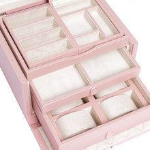 Rapport London Jewelry Box Victoria Large Jewellery Box - Pink