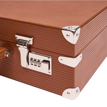 Rapport London Travel Case 1000-5000 Nova Ten Watch Briefcase - Tan