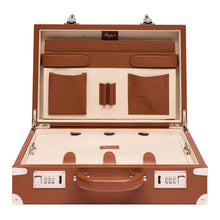 Rapport London Travel Case 1000-5000 Nova Ten Watch Briefcase - Tan