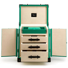 Rapport London Trunk Deluxe Jewellery Trunk - Green