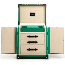 Rapport London Trunk Deluxe Jewellery Trunk - Green