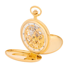 Rapport London Watch Accessories Double Hunter Pocket Watch - Gold
