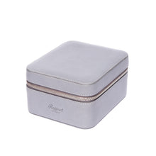 Rapport London Watch Accessories Hyde Park Two Watch Zip Case - Grey