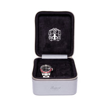 Rapport London Watch Accessories Hyde Park Two Watch Zip Case - Grey