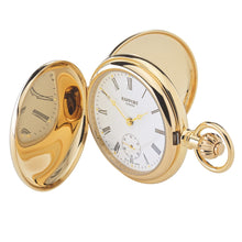 Rapport London Watch Accessories Mechanical Double Hunter Pocket Watch - Gold