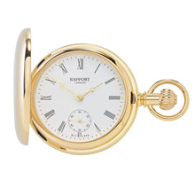 Rapport London Watch Accessories Mechanical Double Hunter Pocket Watch - Gold
