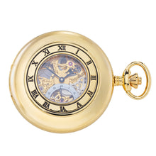 Rapport London Watch Accessories Mechanical Half Hunter Pocket Watch 53mm - Gold