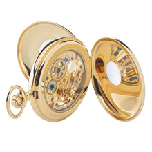 Rapport London Watch Accessories Mechanical Half Hunter Pocket Watch 53mm - Gold