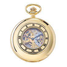 Rapport London Watch Accessories Mechanical Half Hunter Pocket Watch 53mm - Gold