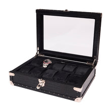 Rapport London Watch Box 1000-5000 Brompton Optic Watch Box - Black