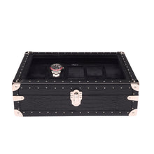 Rapport London Watch Box 1000-5000 Brompton Optic Watch Box - Black