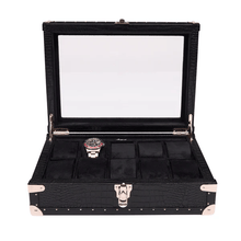 Rapport London Watch Box 1000-5000 Brompton Optic Watch Box - Black