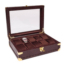 Rapport London Watch Box 1000-5000 Brompton Optic Watch Box - Brown