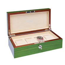 Rapport London Watch Box 500 - 1000 Heritage Chroma Four Watch Box - Green