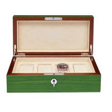 Rapport London Watch Box 500 - 1000 Heritage Chroma Four Watch Box - Green
