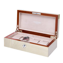 Rapport London Watch Box 500 - 1000 Heritage Chroma Four Watch Box - Grey