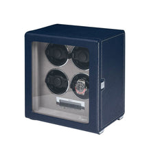 Rapport London Watch Winder 1000-5000 Quantum Quad Watch Winder - Navy