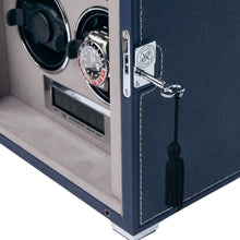 Rapport London Watch Winder 1000-5000 Quantum Quad Watch Winder - Navy