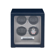 Rapport London Watch Winder 1000-5000 Quantum Quad Watch Winder - Navy