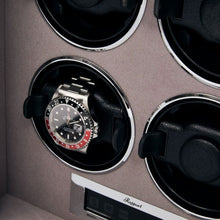 Rapport London Watch Winder 1000-5000 Quantum Quad Watch Winder - Silver