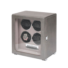 Rapport London Watch Winder 1000-5000 Quantum Quad Watch Winder - Silver