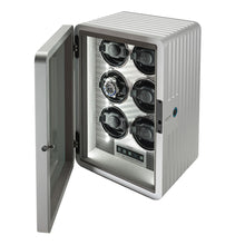 Rapport London Watch Winder Over 5000 Neo Six Watch Winder - Silver