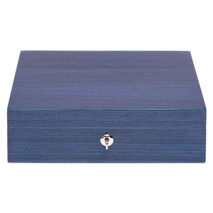 Rapport Watch Box Blue Heritage Chroma Eight Watch Box - Blue