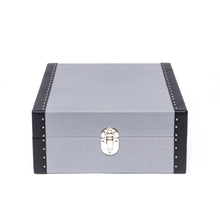 Rapport Watch Box Grey Kensington Six Watch Box - Grey