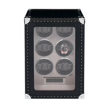 Rapport Watch Winder Black Romer Six Watch Winder - Black