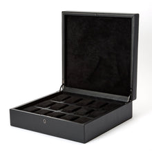 WOLF Watch Box 1000-5000 WOLF British Racing 15 Piece Watch Box | Black