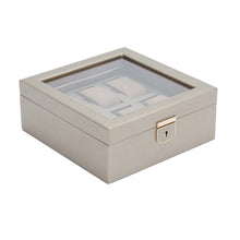WOLF Watch Box 200-500 WOLF Palermo 6 Piece Watch Box | Pewter