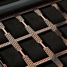WOLF Watch Box 500 - 1000 WOLF Axis 15 Piece Watch Box | Copper