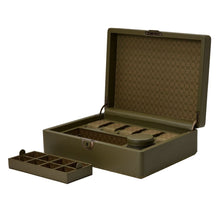 WOLF Watch Box 500 - 1000 Wolf - Earth 5-Unit Multi-Storage Watch Box | 190941