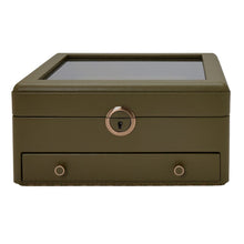 WOLF Watch Box 500 - 1000 Wolf Earth Watch Stand Box Olive