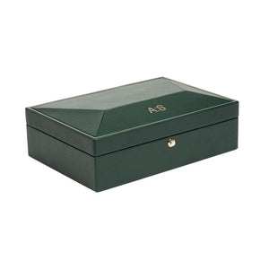 WOLF Watch Box Analog:Shift Green WOLF - Analog/Shift Vintage Collection 10 Piece Watch Box - Analog: Shift Green