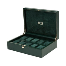 WOLF Watch Box Analog:Shift Green WOLF - Analog/Shift Vintage Collection 10 Piece Watch Box - Analog: Shift Green