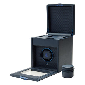 WOLF Watch Winder 1000 - 2000 Earth Single Watch Winder Midnight Blue 190317